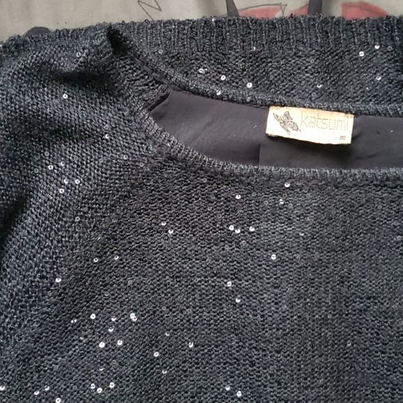 delicate KATSUMI sparkle and lace sweater - Picture 9 of 11